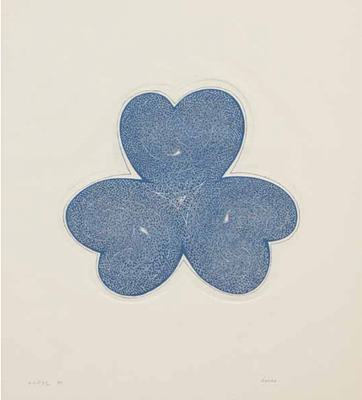Andre &Eacute;nard - Lot 1 : Andr&eacute; &Eacute;nard (Le Mans 1926 – New York City 2010), tr&eacute;bol – 1982, engraving 
