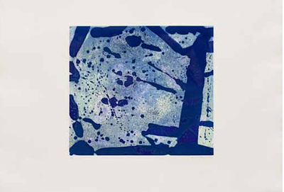 Sam Francis - Lot 12: Sam Francis (San Mateo 1923 – Santa Monica 1994) Green Coral (SFE-5A) – 1973 