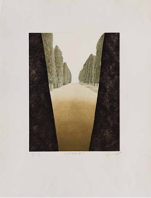 Lot 14: Vienna, engraving on paper, paper – 65 &times; 50 cm, image – 38.5 &times; 29.5 cm, printer’s proof 