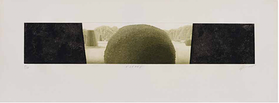 Lot 15: Vienna, engraving on paper, paper – 38 &times; 102 cm, image – 14.5 &times; 84 cm, edition 91/100. Vi 