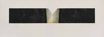 Lot 16: Vienna, engraving on paper, paper – 38 &times; 102 cm, image – 14.5 &times; 84 cm, edition 91/100. Vi 