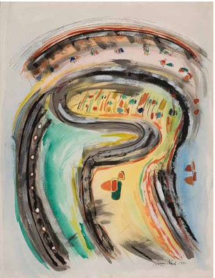 Jorgen Nash - Lot 34: J&oslash;rgen Nash (Jutland, Denmark 1920 – &Ouml;rkelljunga 2004) Untitled – 1984 