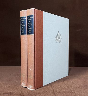 1st Ed 2v. M & M KAROLIK COLL AMER WATERCOLORS/DRAWINGS. First Edition of M. AND M. KAROLIK