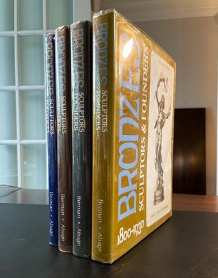 First Ed. 4v. BRONZES: SCULPTORS & FOUNDERS 1800-1930. First Ed. 4 Volumes of BRONZES: SCULPTORS