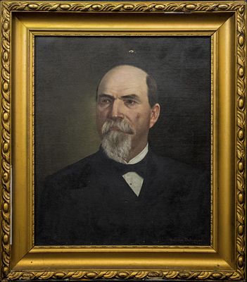 Rare Important Civil War Portrait of Dr. Horace W. King, by Helene DeLaunay, 1886. Rare 
