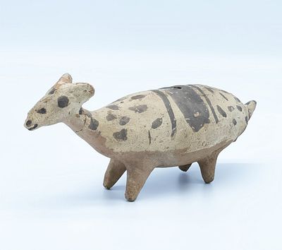Pre-columbian, Peru, Chancay Llama Effigy Pottery. Pre-columbian, Peru, Chancay, Llama Effigy |