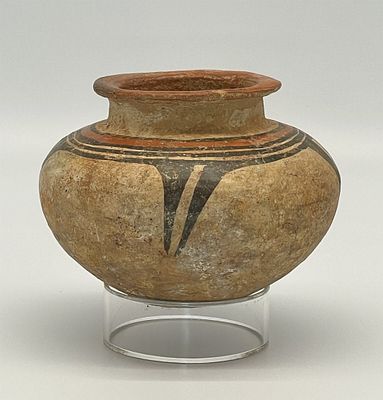 Pre-Columbian, Central Panama, Polychrome Olla. Pre-Columbian, Panama, Polychrome Olla (600-800