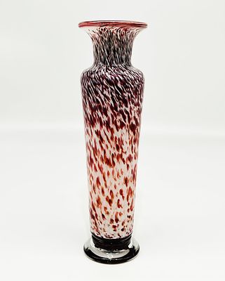 Signed Handblown Art Glass Vase | Signed by the artist on bottom 3EE and dated '02 | Approx.