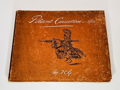 First Ed. Political Caricatures, 1903 by F. Carruthers Gould, 1903. First Edition of Political