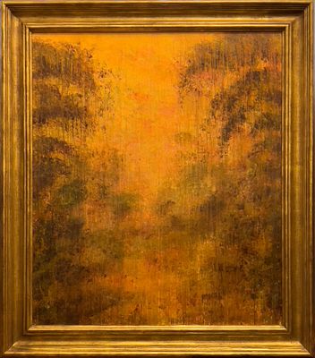 Tom Leaver Oil Painting THE PRACTICAL METHOD OF NEGATIVES. Abstract Expressionism Oil Painting 