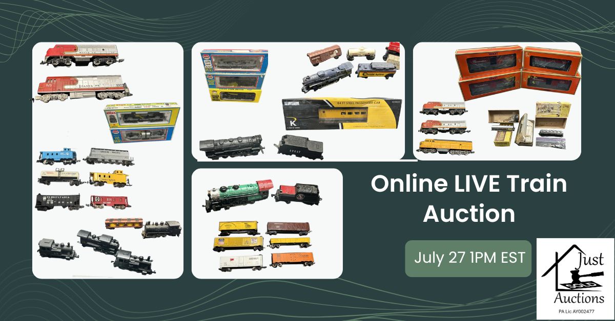 Just Sold Auctions | Online LIVE Model Train Auction