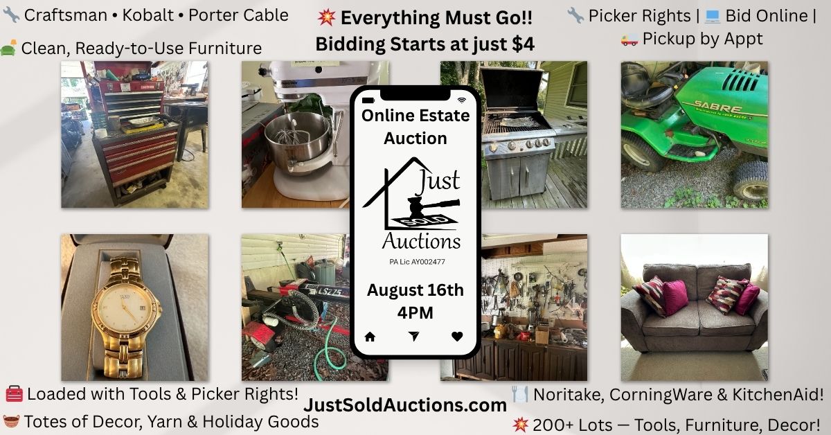Just Sold Auctions | The Living Estate Of Suzanne Needham
