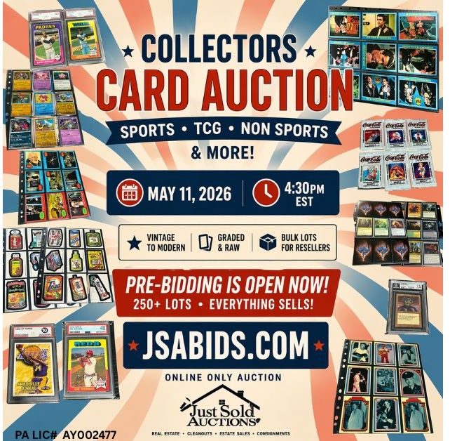 Just Sold Auctions | Collectors Card Auction