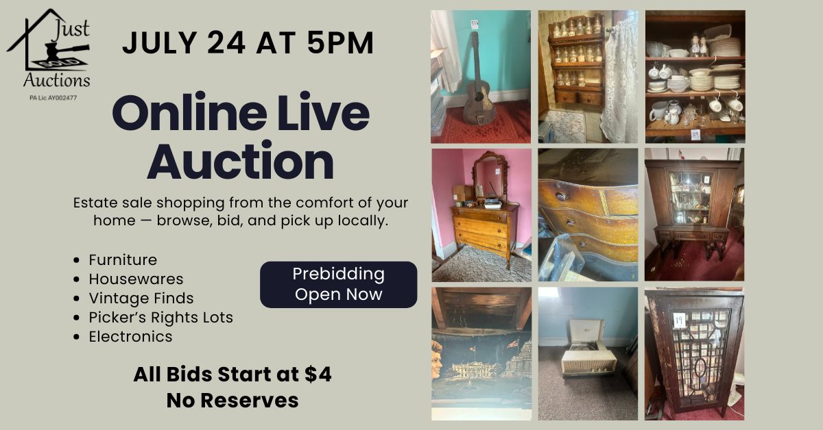Just Sold Auctions | Dunmore PA Estate Auction