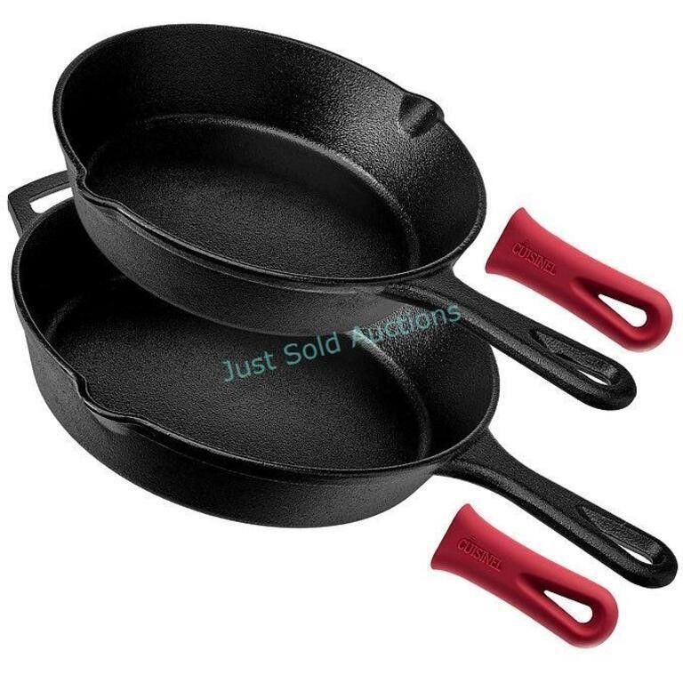 Lot 459: 8in + 10in Skillet Set (no lids)