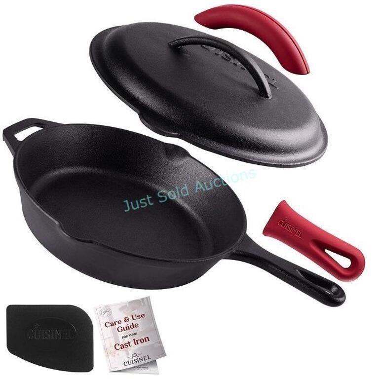 Lot 548: 10in Skillet w/ Cast Iron Lid