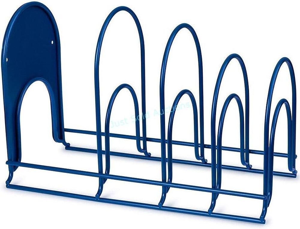 Lot 675: 15in Heavy Duty Pan Organizer Blue