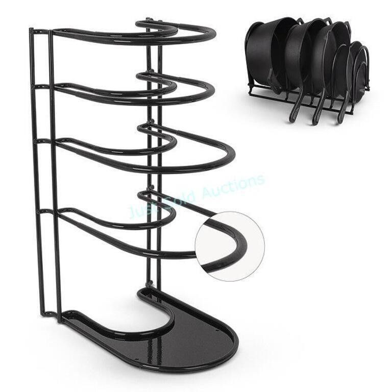 Lot 684: 15in Heavy Duty Pan Organizer Non Slip