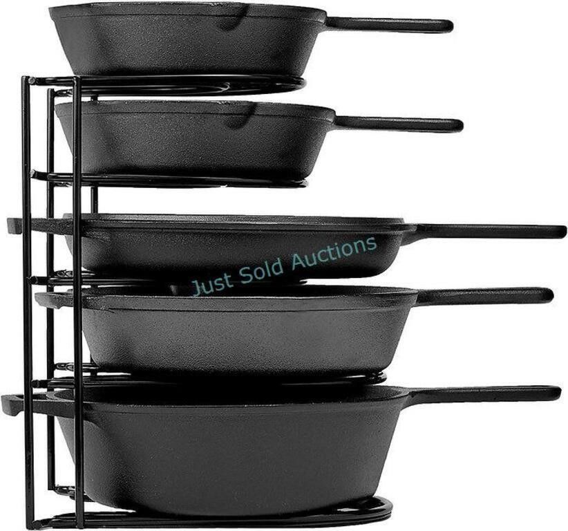 Lot 740: 12in Pan Organizer- Matte Black