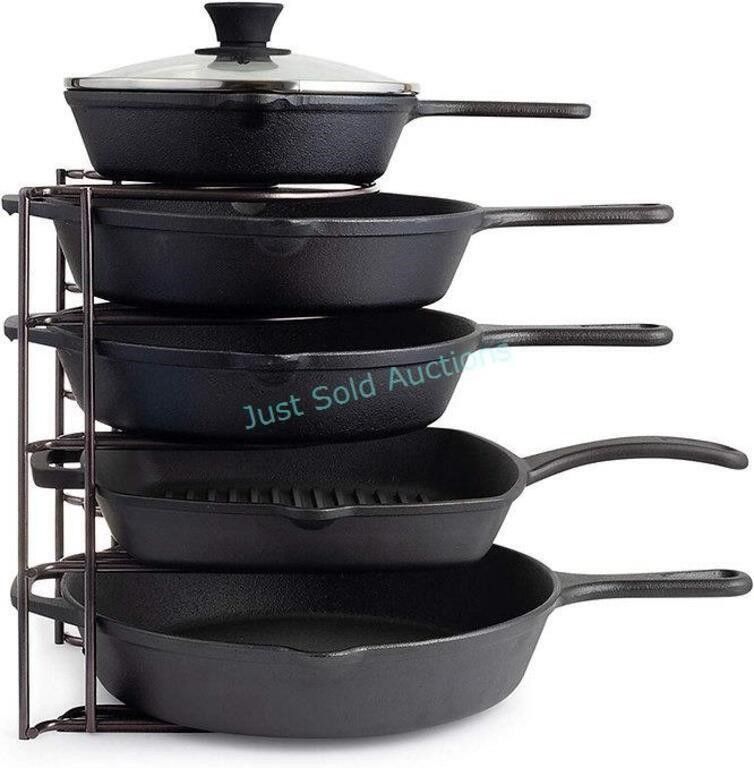 Lot 815: 12 in Pan Organizer Bronze