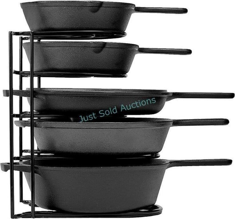 Lot 736: 12in Pan Organizer- Matte Black