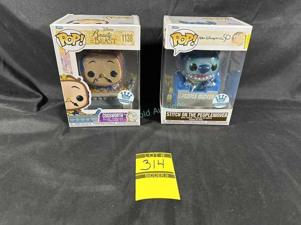 Lot 314: Disney Funco Pops