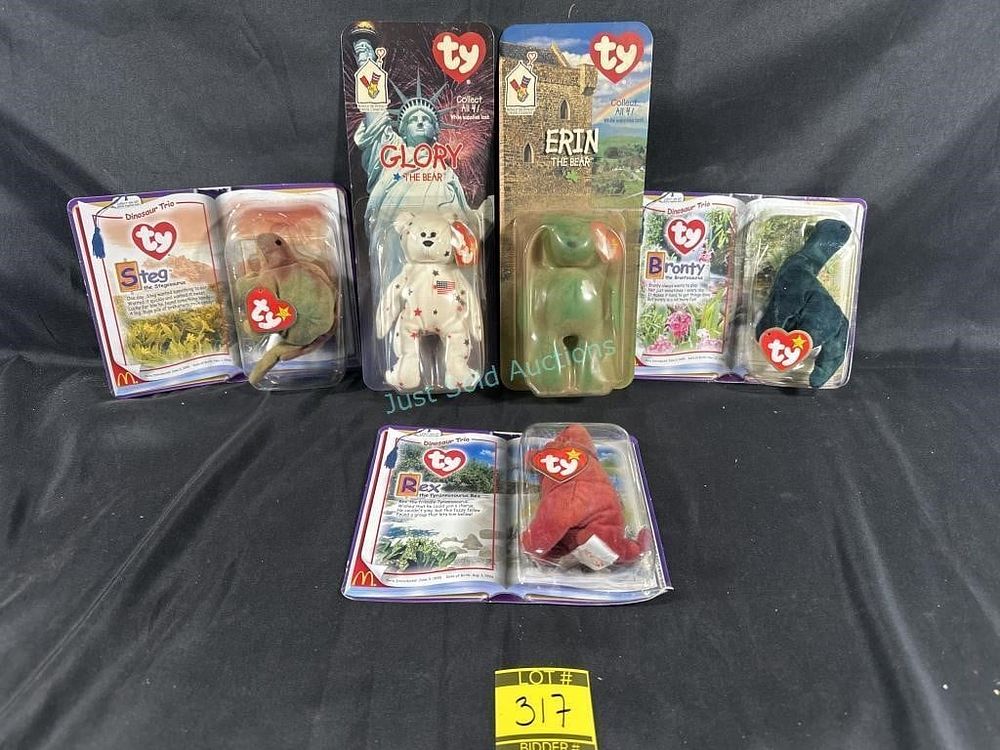 Lot 317: Ty Beanie Babies in Package McDonalds