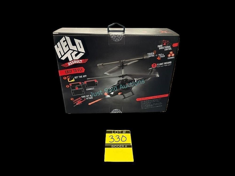 Lot 330: 4 Pack Remote Controllled Helicoptors