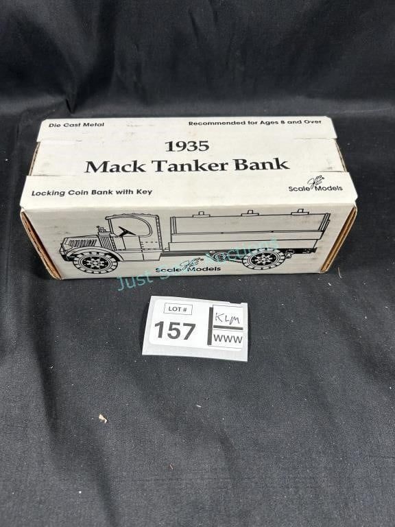 Lot 157: 1935 Mack Tanker Bank NOS