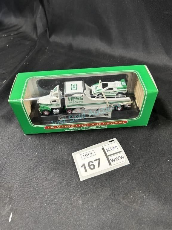 Lot 167: 2001 Hess Miniture NOS