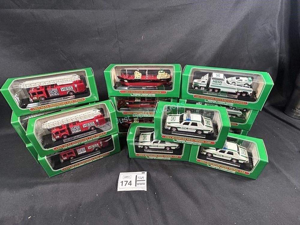 Lot 174: 14 Hess Minitures