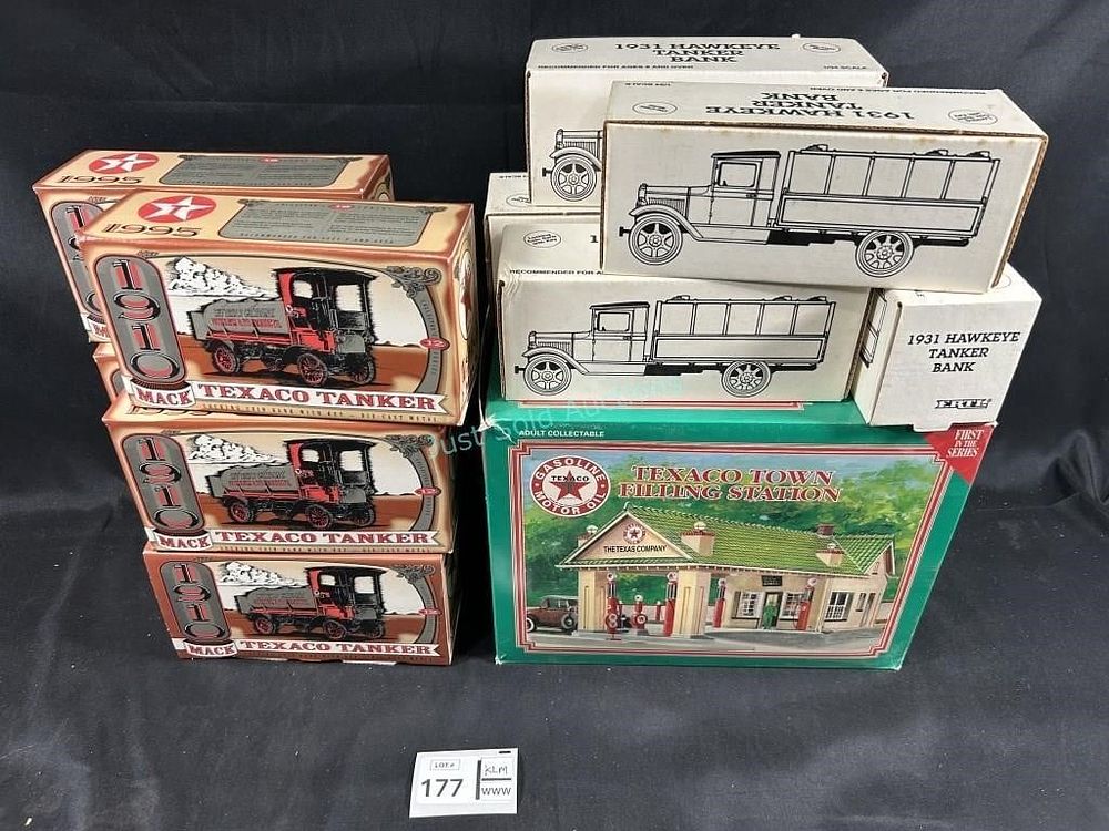 Lot 177: 11 Truck and 1 Filling Station