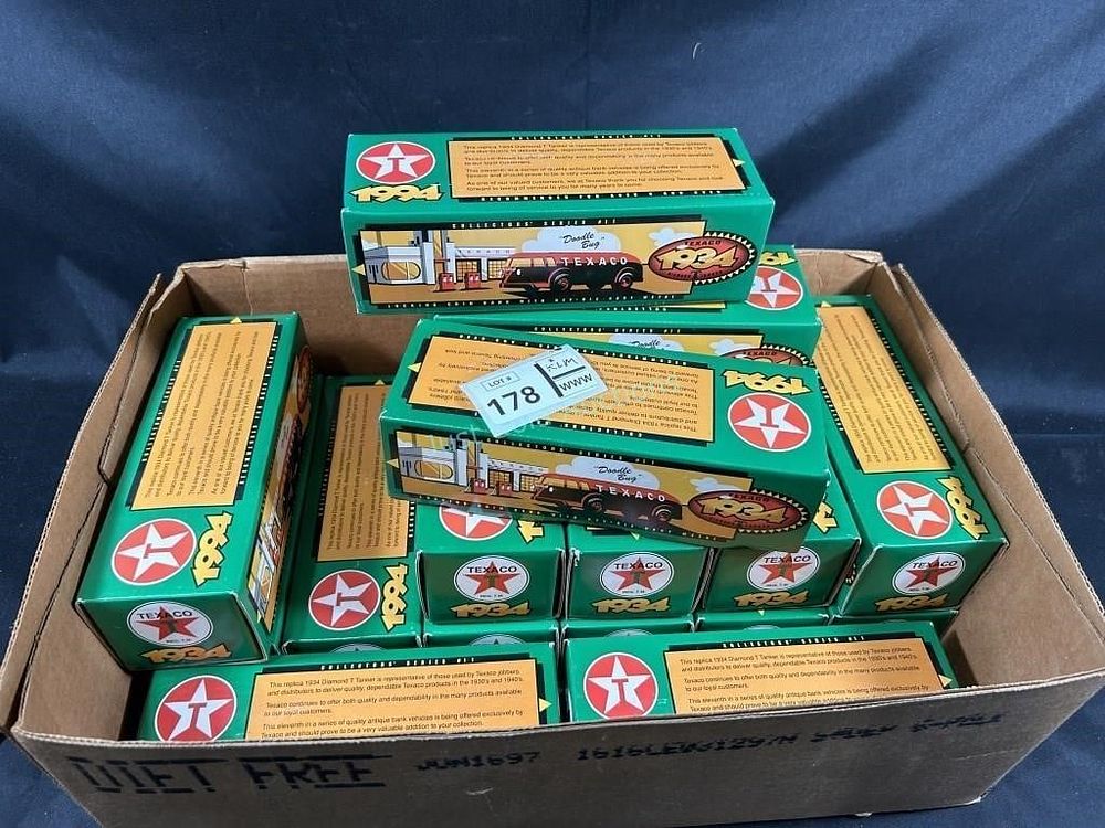 Lot 178: 16 Texaco 1934 Doodle Bug Trucks