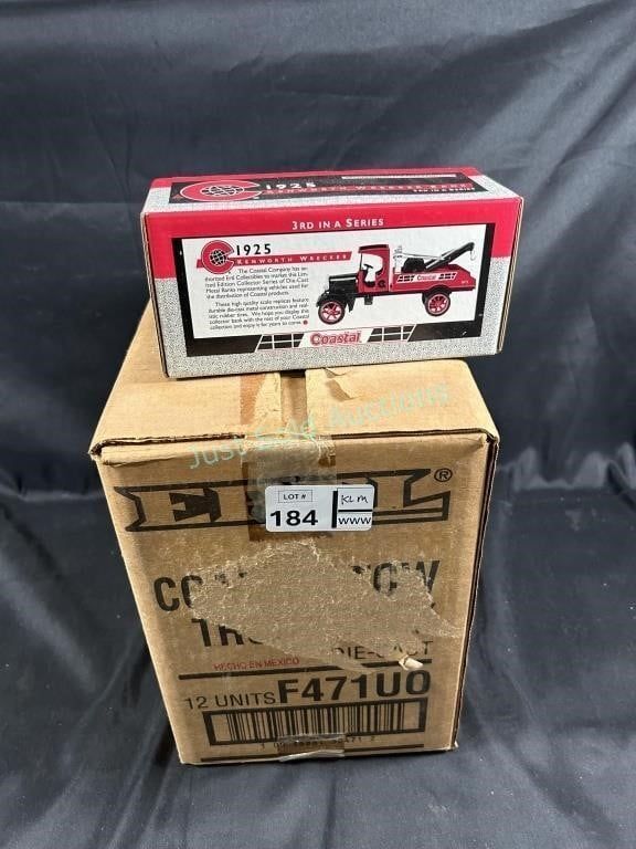 Lot 184: 12 Coastal 1925 Wrecker Bank