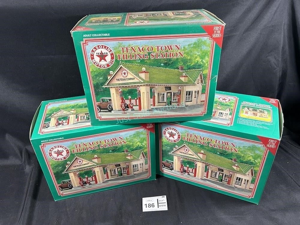 Lot 186: 3 Texaco Filling Stations