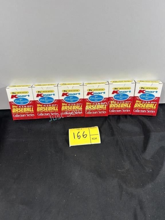 Lot 166: 1982 Kmart Topps 20th Anniversary Card Set Lot