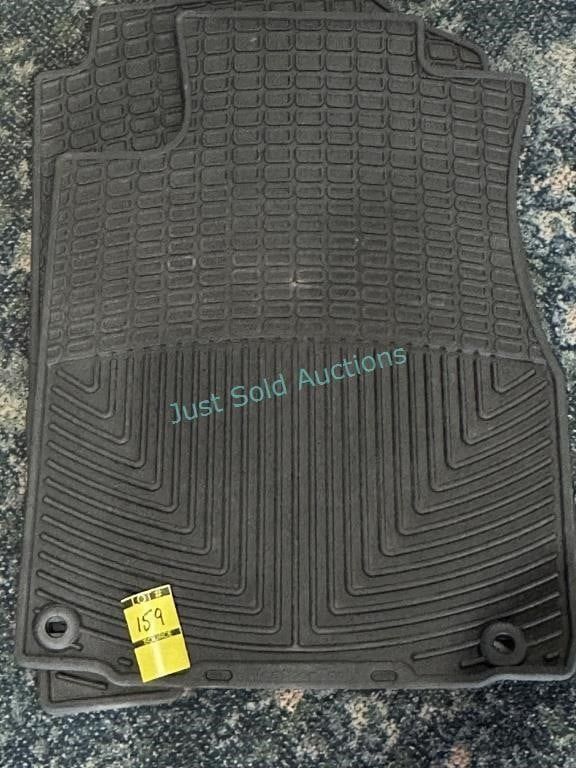 Lot 159: Weathertech Floor Mats (unknown vehicle fit)