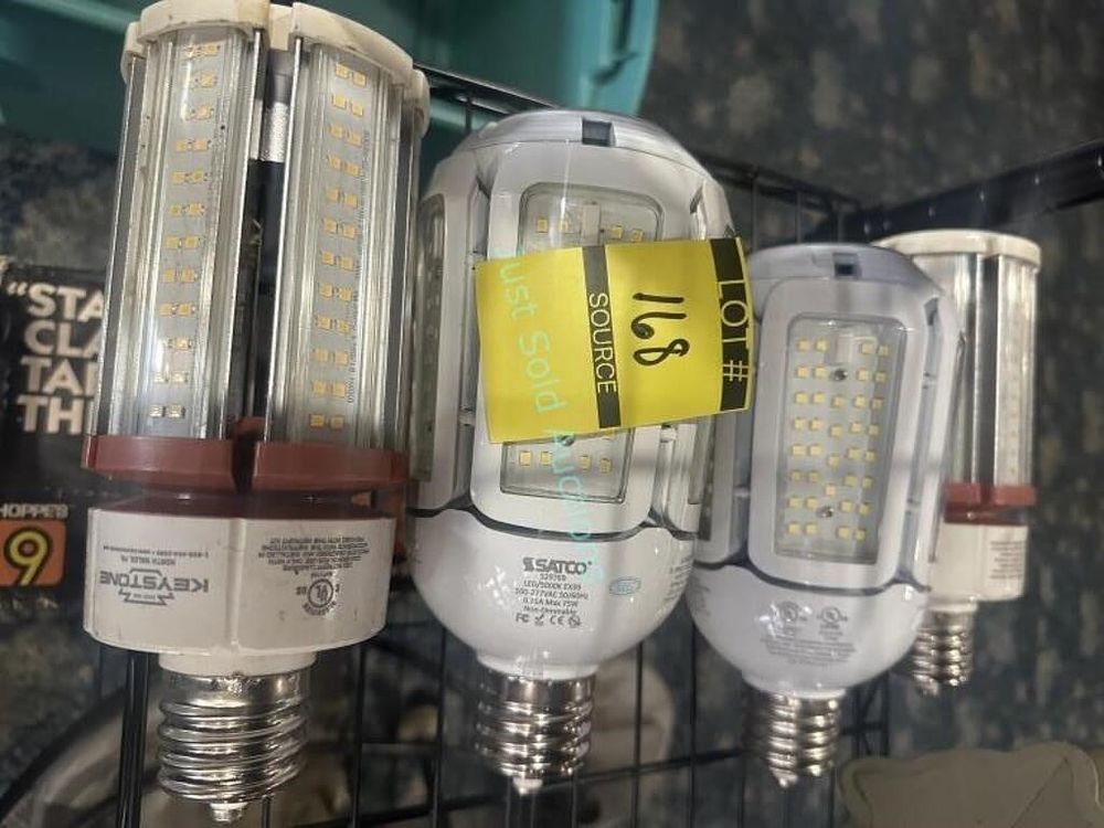Lot 168: 4 LED Corn Cob Bulbs