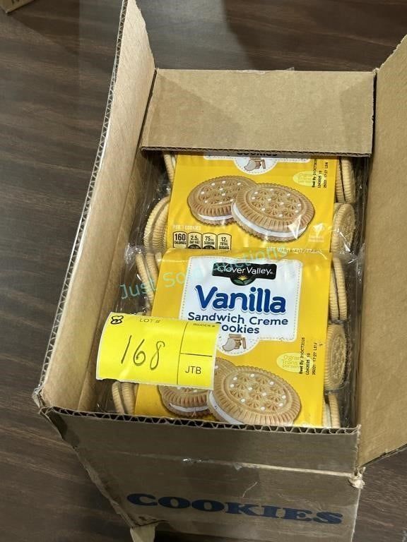Lot 168: Vanilla Creme Cookies