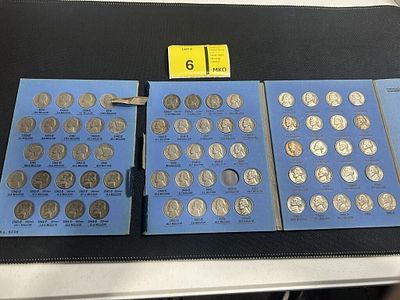 Jefferson Nickel Lot of 44. 1939 D Jefferson Nickel1938-1961 D -- Missing 1950 D