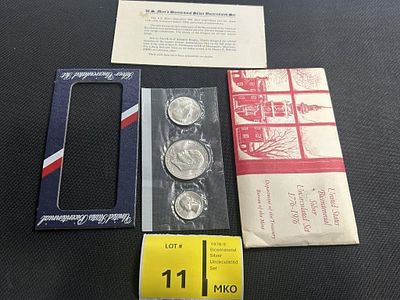 1976-S Bicentennial Silver Uncirculated Set