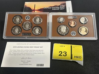 2019 US Mint Proof Set