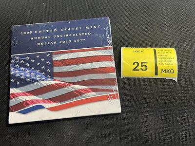2008 United States Mint Uncirculated Dollar Coin. Set;Sealed