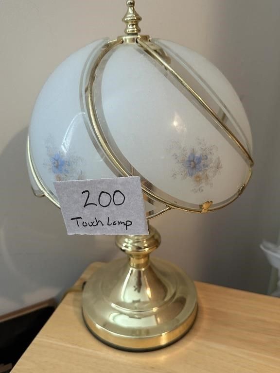 Lot 200: Touch Table Lamp