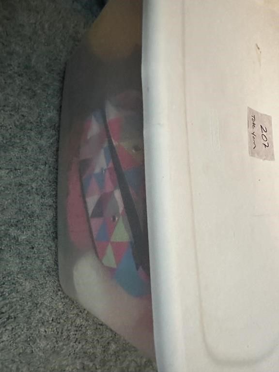 Lot 207: Tote of Yarn