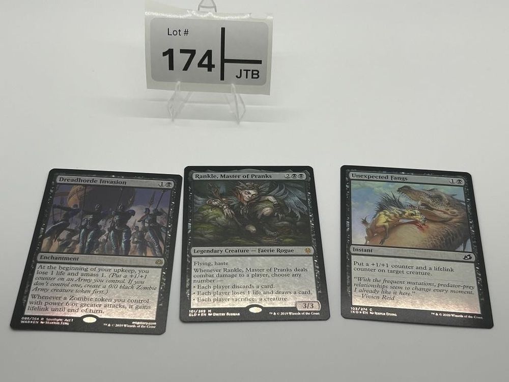 Lot 174: MTG Lot of 3