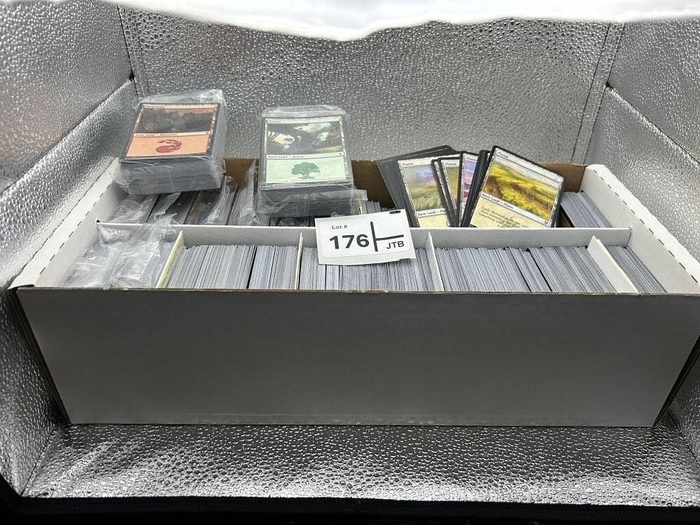Lot 176: Box of Assorted Land