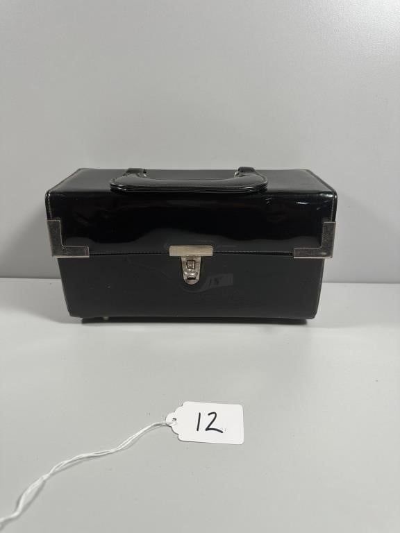 Vintage Mark Baren Purse with Bohemian Interior. A structured, rectangular Mark Baren purse 