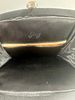 Garay Black Pleated Satin Evening Bag. A vintage Garay black pleated satin evening bag. This Image - 2