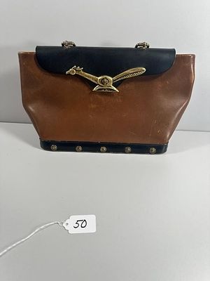 A Collins of Texas 'Roadrunner' Tote Bag. A vintage Collins of Texas 'Roadrunner' tote bag. The 